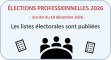 Élections professionnelles 2026